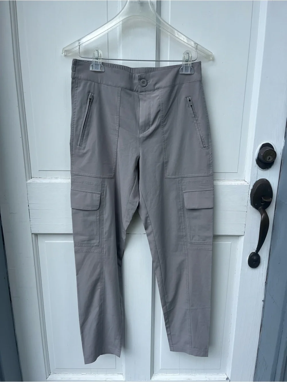 Kyodan Light Gray Slim Cargo Pants